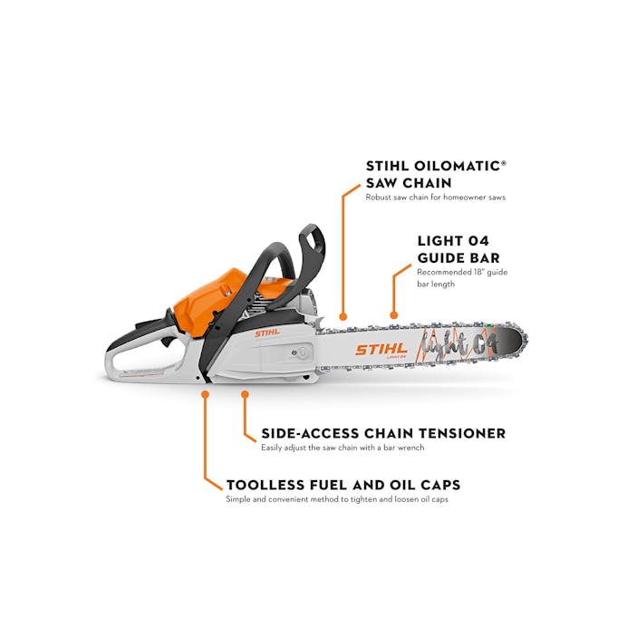 STIHL® MS 182 with 16 Inch Bar and Chain