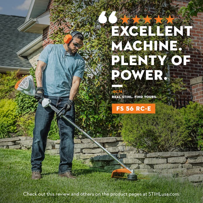 STIHL® FS 56 RC‑E – Gas String Trimmer | 27.2cc STIHL® Engine ...