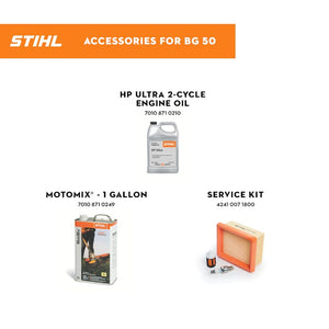STIHL® BG 50 Handheld Blower | 27.2 cc Engine | 412 CFM Air Volume