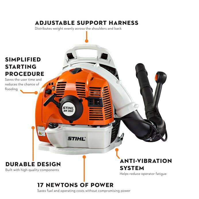 STIHL® BR 350 Backpack Blower 4244-011-1608-US