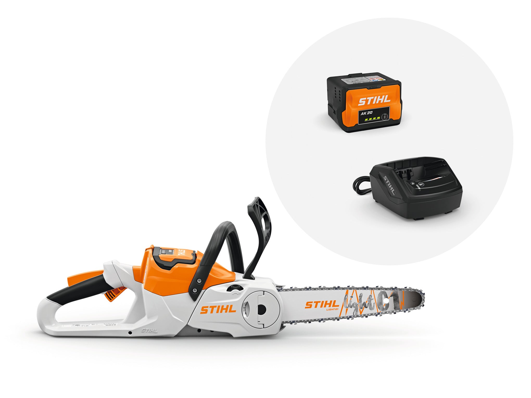 STIHL® – MSA 60 C‑B Chainsaw | 36V Battery‑Powered | 12‑Inch Bar | Battery and Charger Included